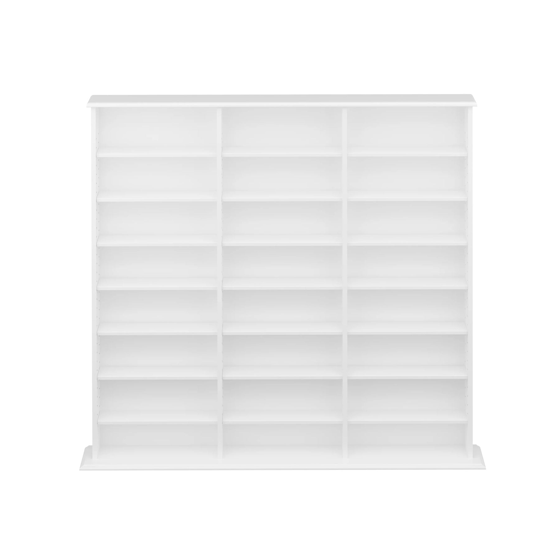 Prepac 51" Triple CD DVD Wall Media Storage Rack in Black