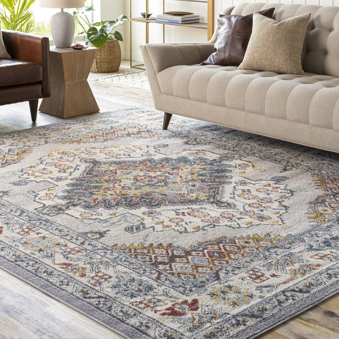 Flatiron Oriental Gray Area Rug Langley Street Rug Size: Rectangle 5'2" x 7'