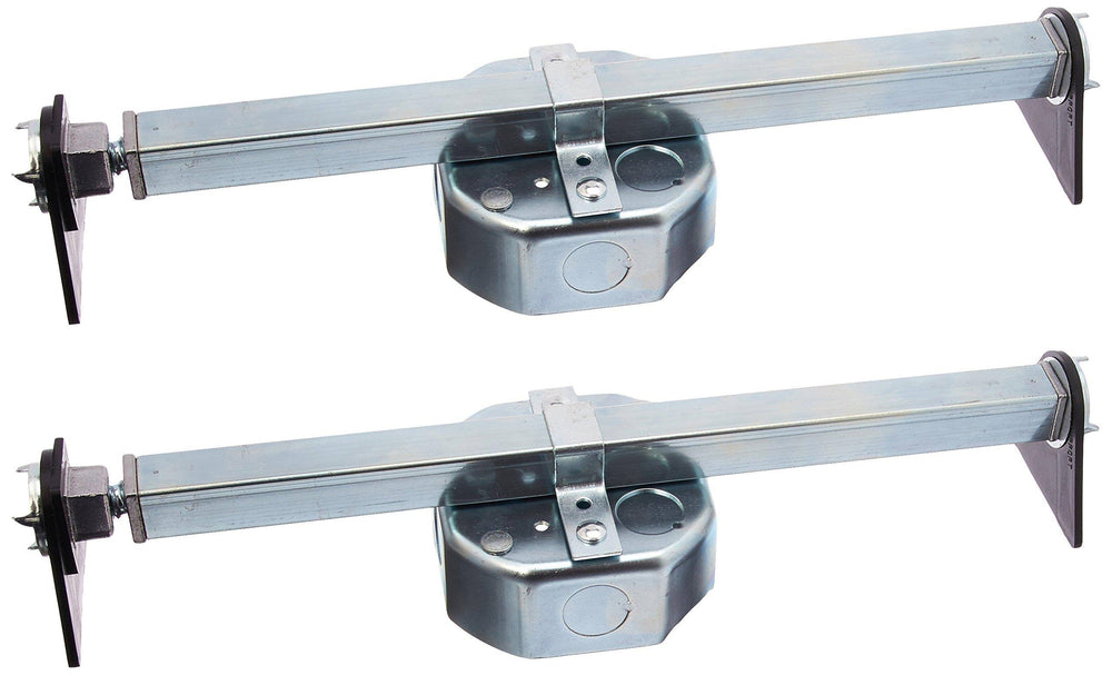 Westinghouse Lighting 0110000 Saf-T-Brace for Ceiling Fans 3 Teeth Twist and Lock - 2 Pack